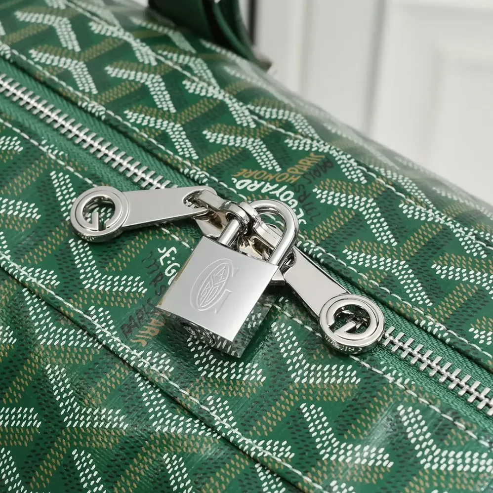 Goyard Boston 50 Bag for Unisex in Green Goyard Boston 50 Bag for Unisex in Green