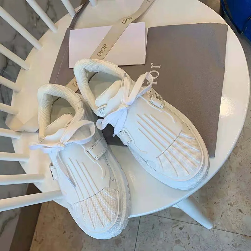 Dior Dior-Id Sneaker White Rubber and Calfskin for Women