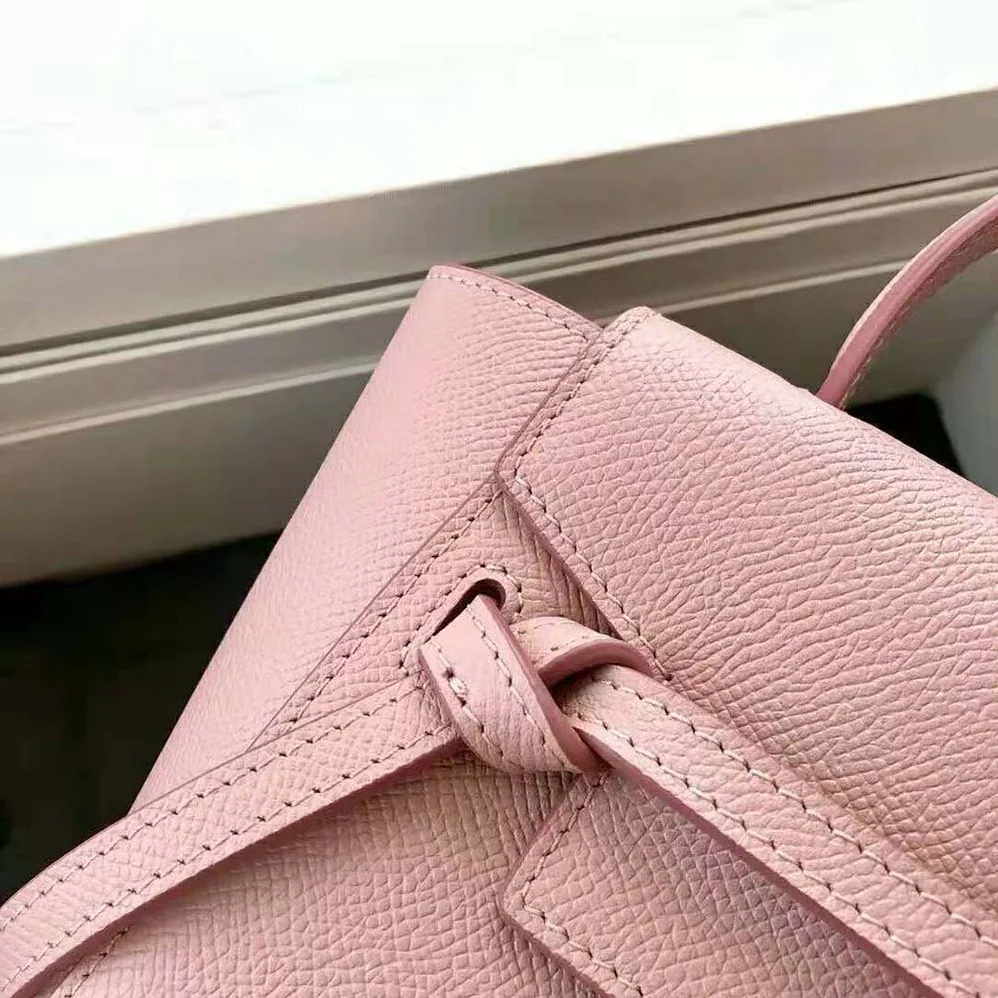 Celine Pico Belt Bag in Grained Calfskin Vintage for Women in Pink