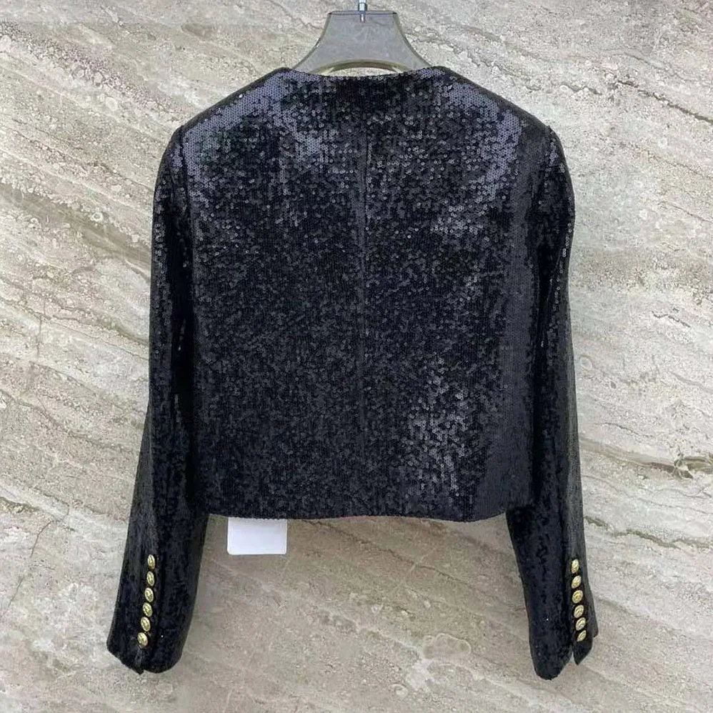 Celine Embroidered Bolero in Wool Gabardine for Women