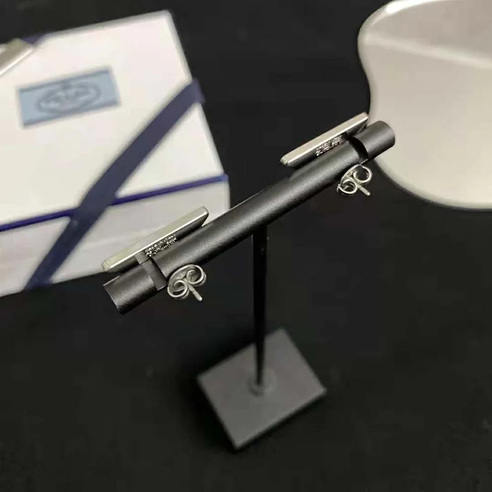 Prada Symbole Earrings in 925 Sterling Silver for Women