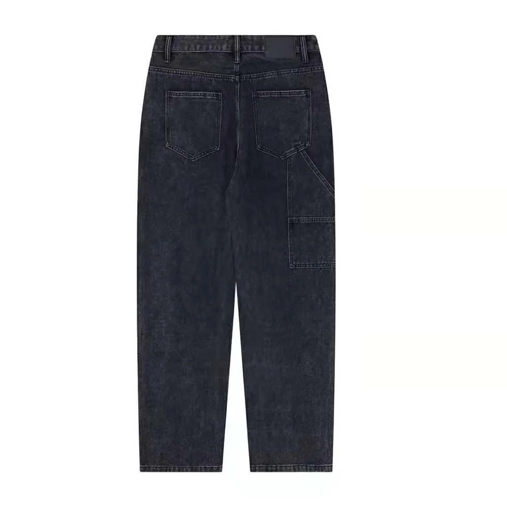 Dior Carpenter Jeans Black Cotton Twill for Men