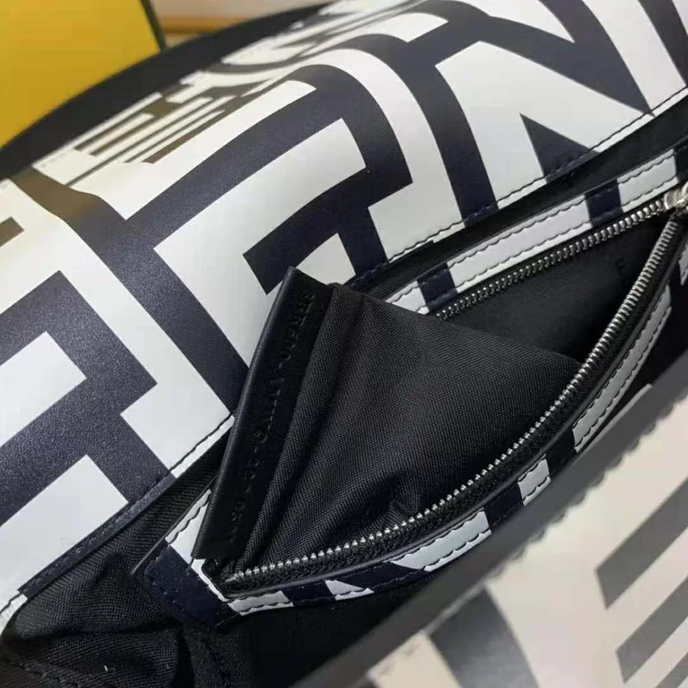 Fendi Baguette Two-Tone Leather Fendi Roma Capsule Bag for Women Fendi Baguette Two-Tone Leather Fendi Roma Capsule Bag for Women