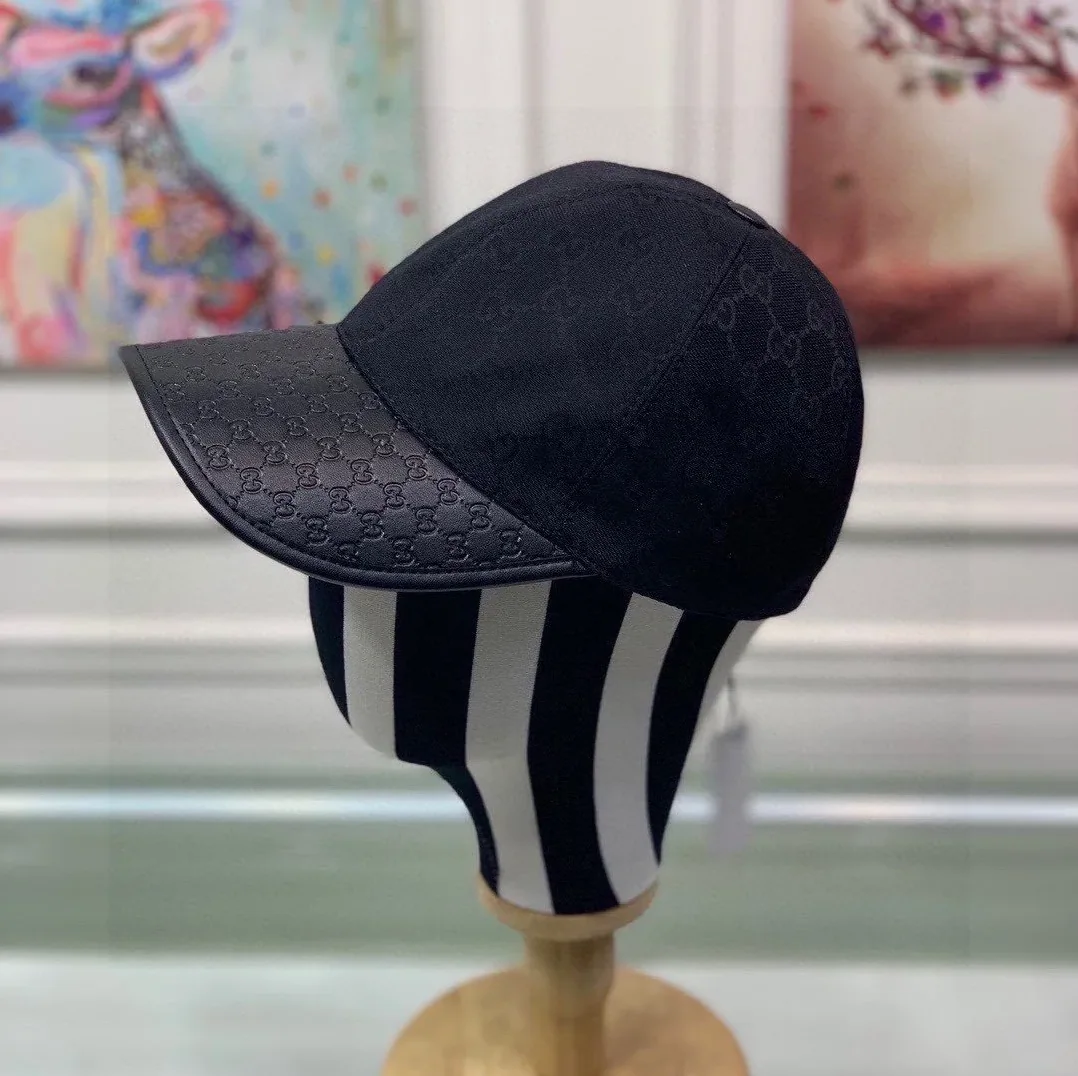 Gucci Eco Washed Denim Wide Brim Hat Beige GG