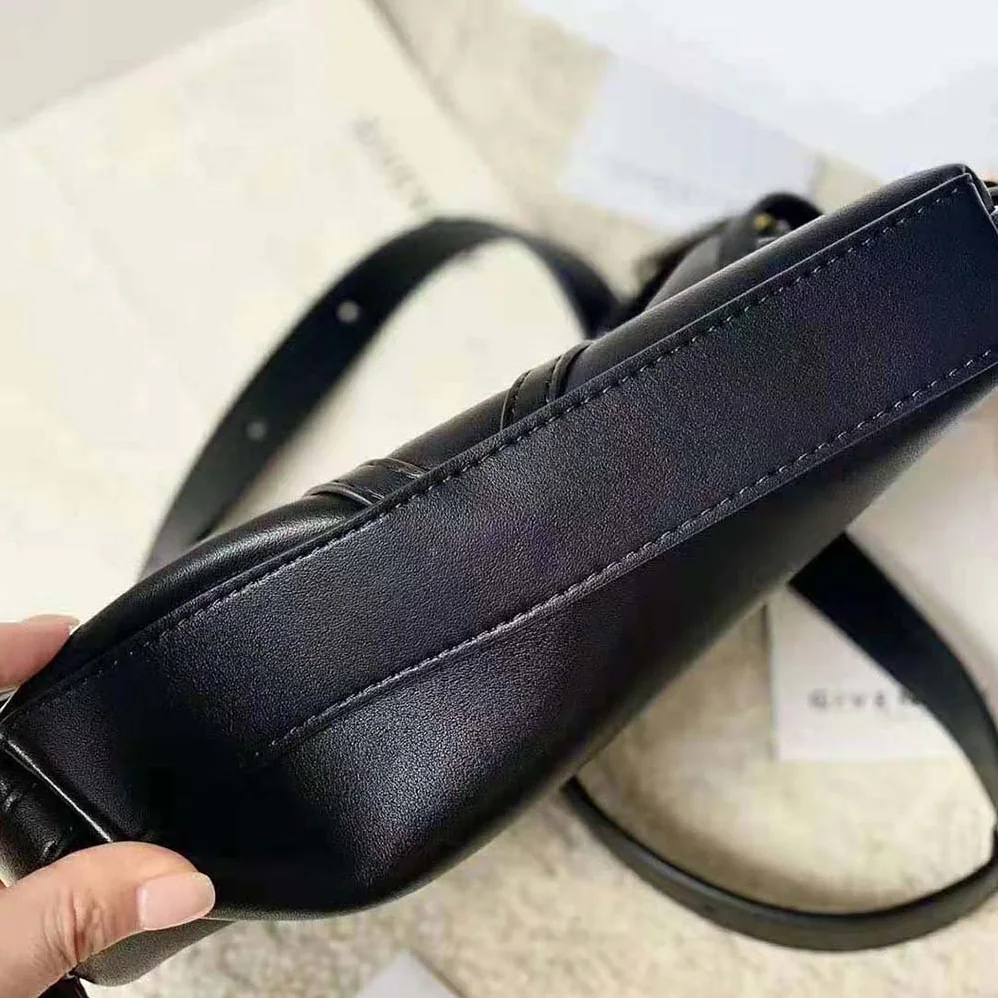Givenchy Mini Voyou Bag in Leather for Women in Black Givenchy Mini Voyou Bag in Leather for Women in Black