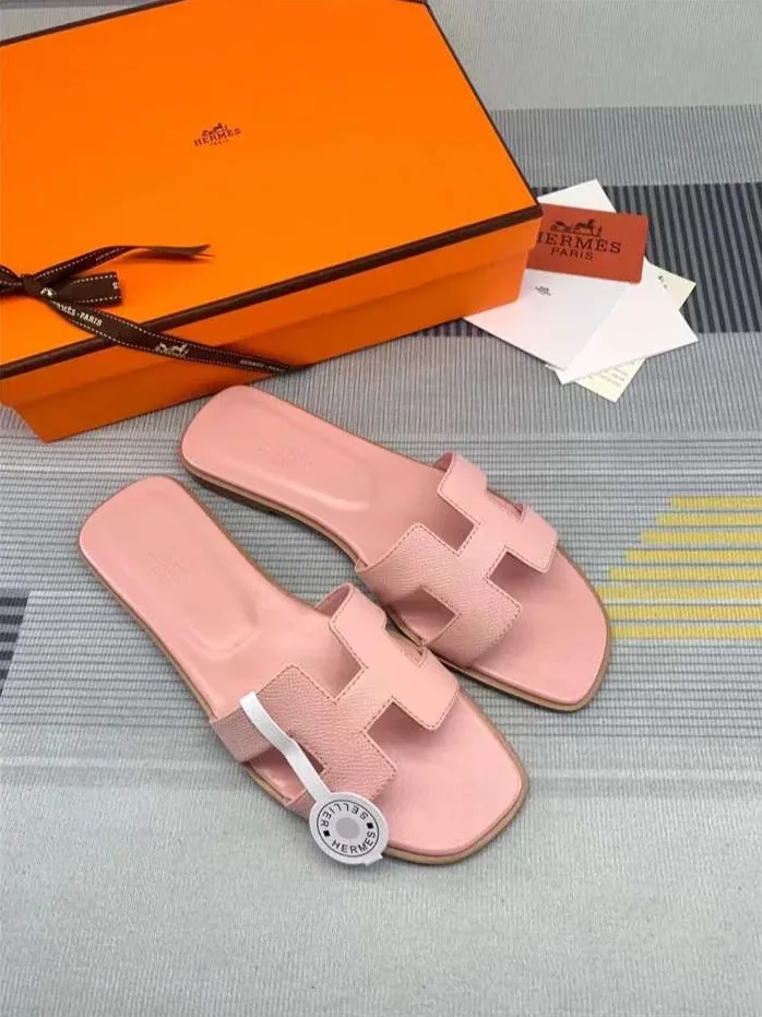 Hermes Oran Sandal Pink Hermes Oran Sandal Pink