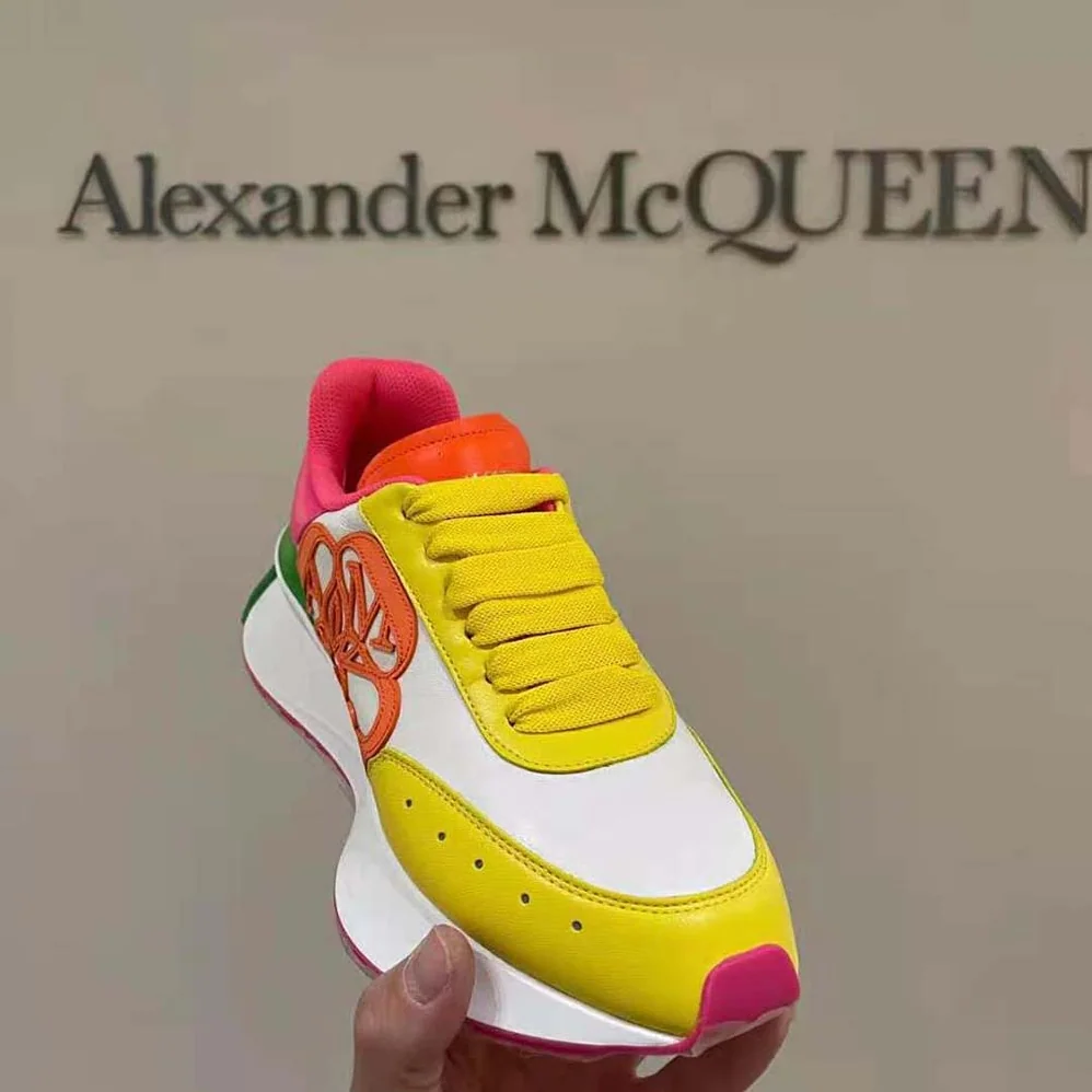 Alexander Mcqueen Sprint Runner in Multicolor for Women Alexander Mcqueen Sprint Runner in Multicolor for Women