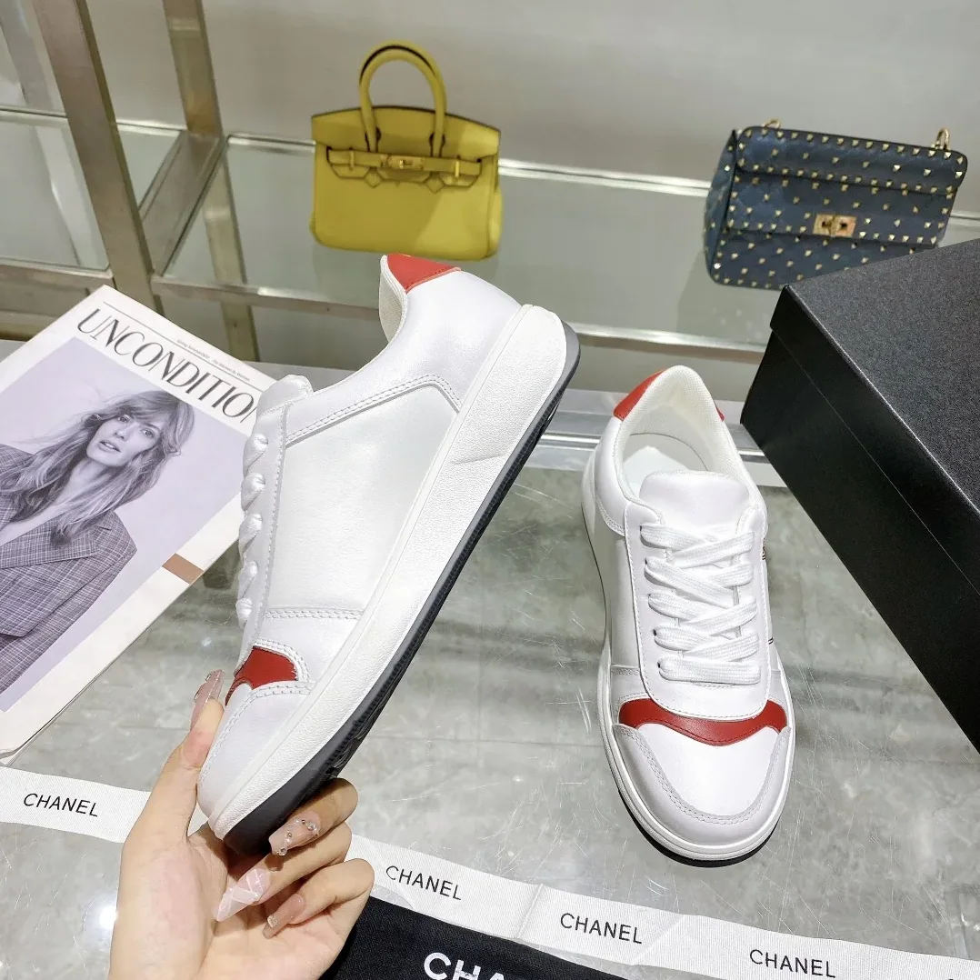 Chanel Sneakers Red