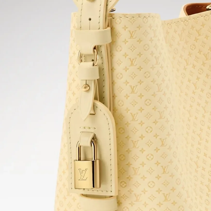 Louis Vuitton All In BB Bucket Bag in Banane Gold Hardware