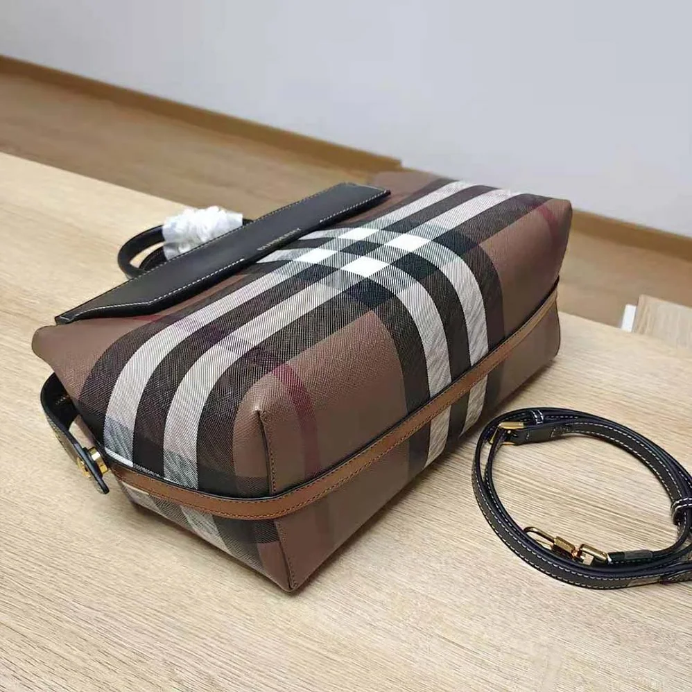 Burberry Check and Leather Medium Catherine Bag for Women