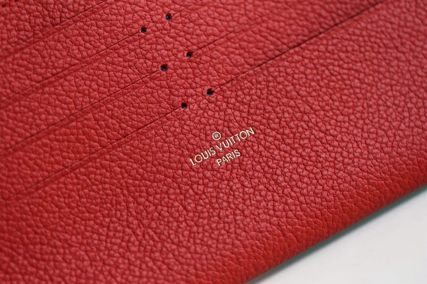 Louis Vuitton Pochette Felicie Monogram Empreinte Red Louis Vuitton Pochette Felicie Monogram Empreinte Red