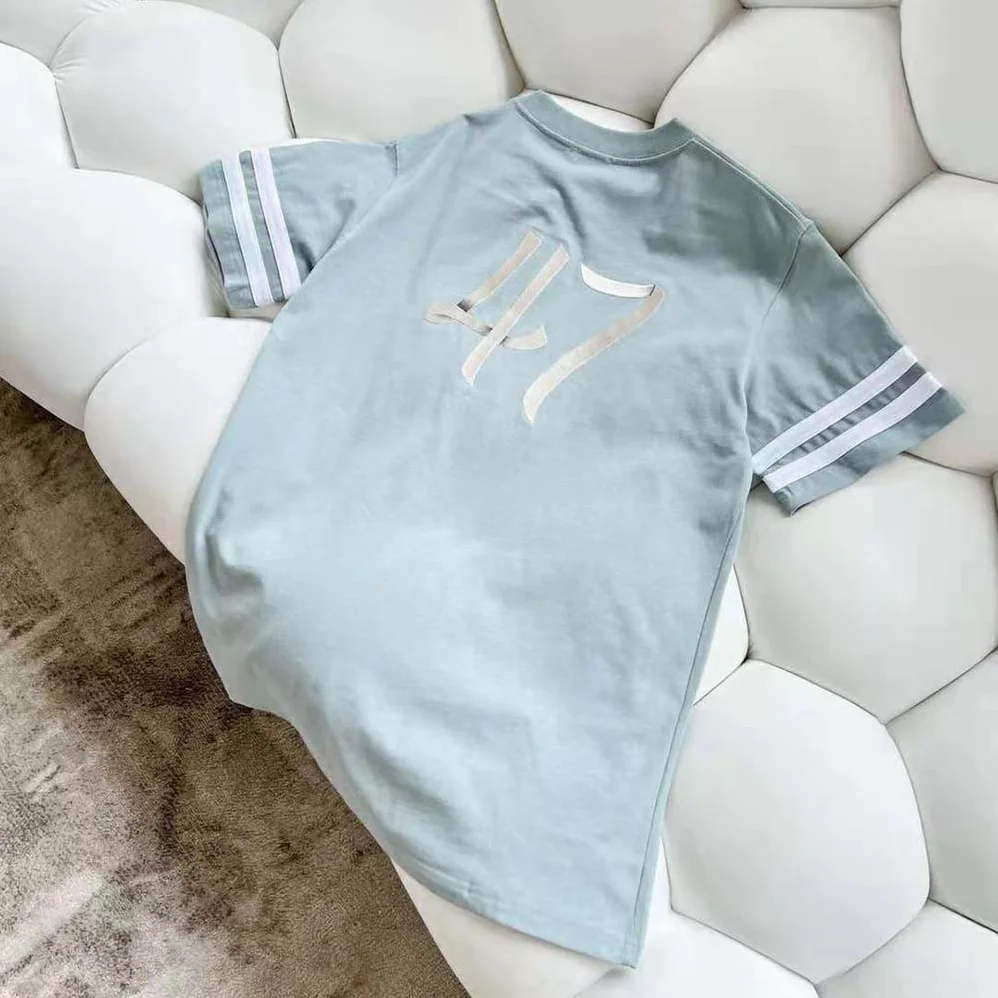 Dior Relaxed-Fit T-shirt Light Green Organic Cotton Compact Jersey for Men