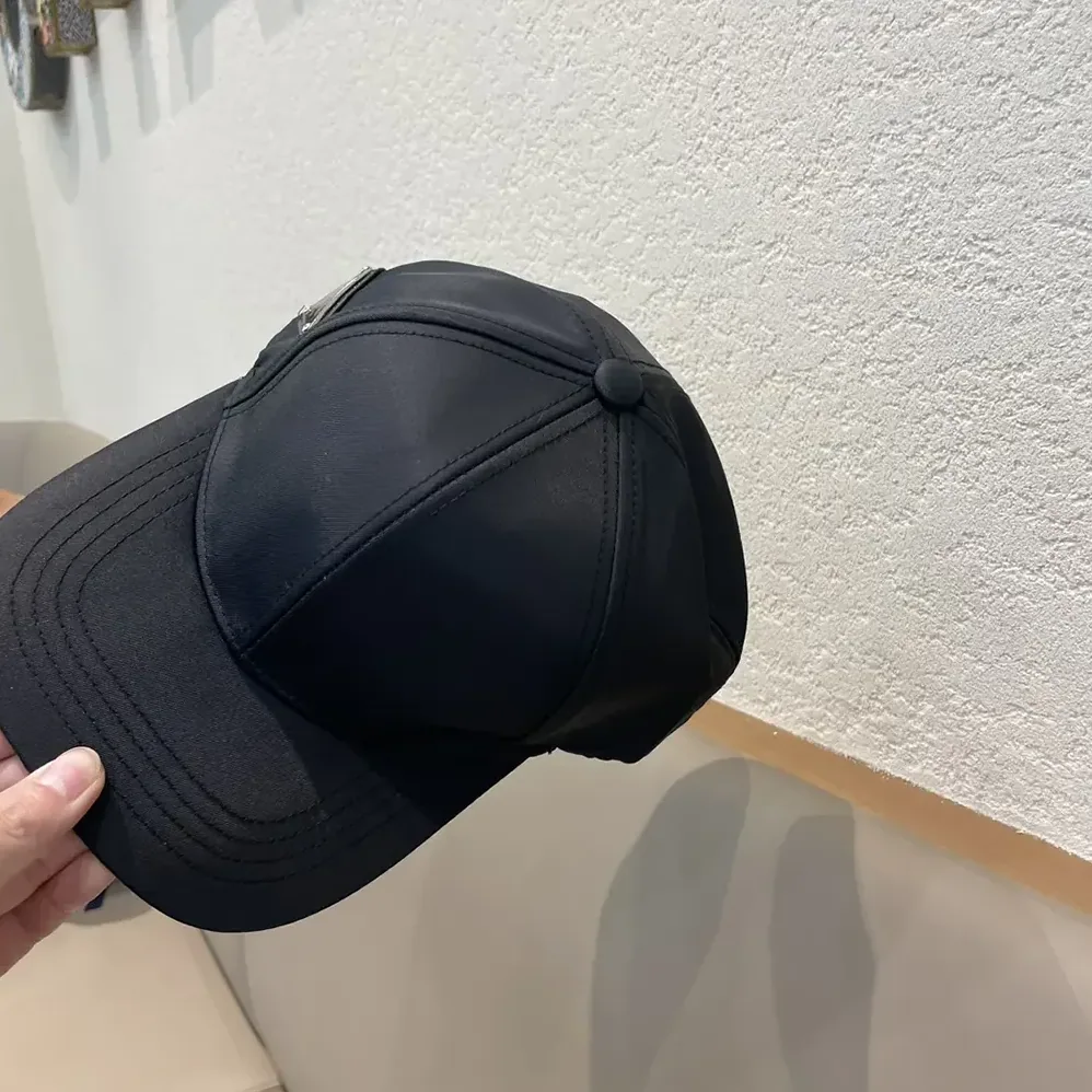 Prada Re-Nylon Baseball Cap for Unisex in Black Prada Re-Nylon Baseball Cap for Unisex in Black