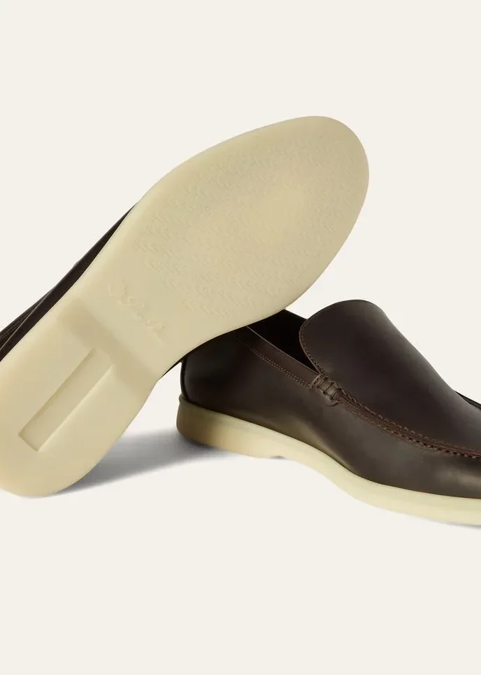Loro Piana Summer Walk Loafers Dark Brown Loro Piana Summer Walk Loafers Dark Brown
