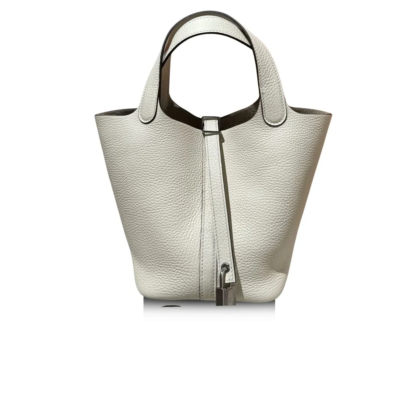 Hermes Picotin Lock 18 White Bag Hermes Picotin Lock 18 White Bag