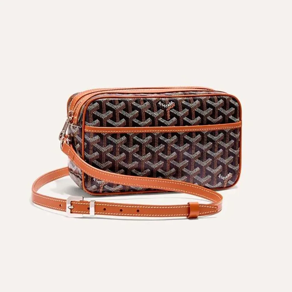 Goyard Cap-vert Pm Bag for Unisex in Brown Goyard Cap-vert Pm Bag for Unisex in Brown