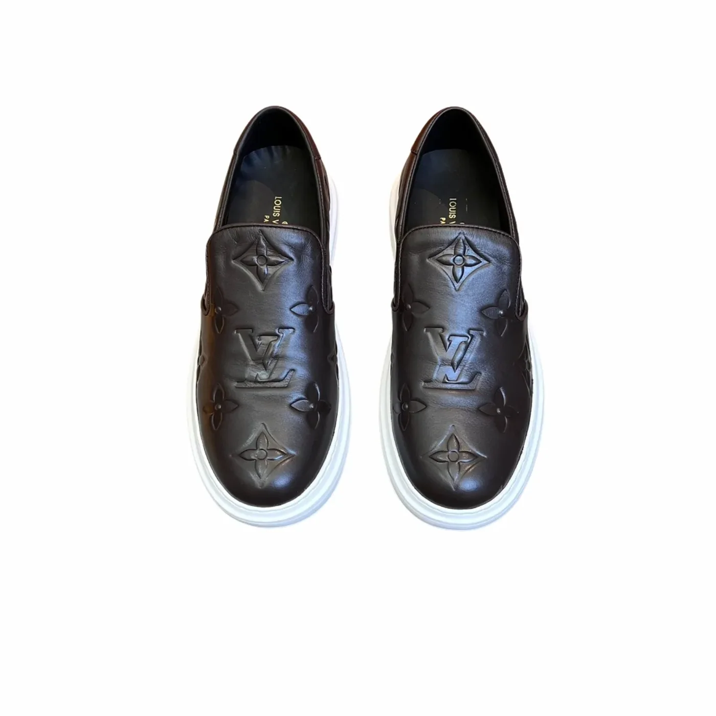 Louis Vuitton Beverly Hills Slip On Brown Louis Vuitton Beverly Hills Slip On Brown
