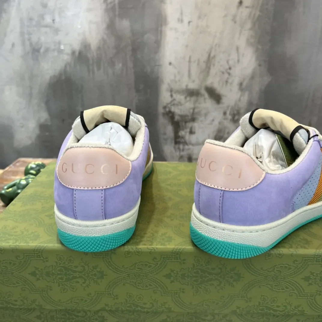 Gucci Gucci Lovelight Screener Sneaker Lilac for Men Gucci Gucci Lovelight Screener Sneaker Lilac for Men