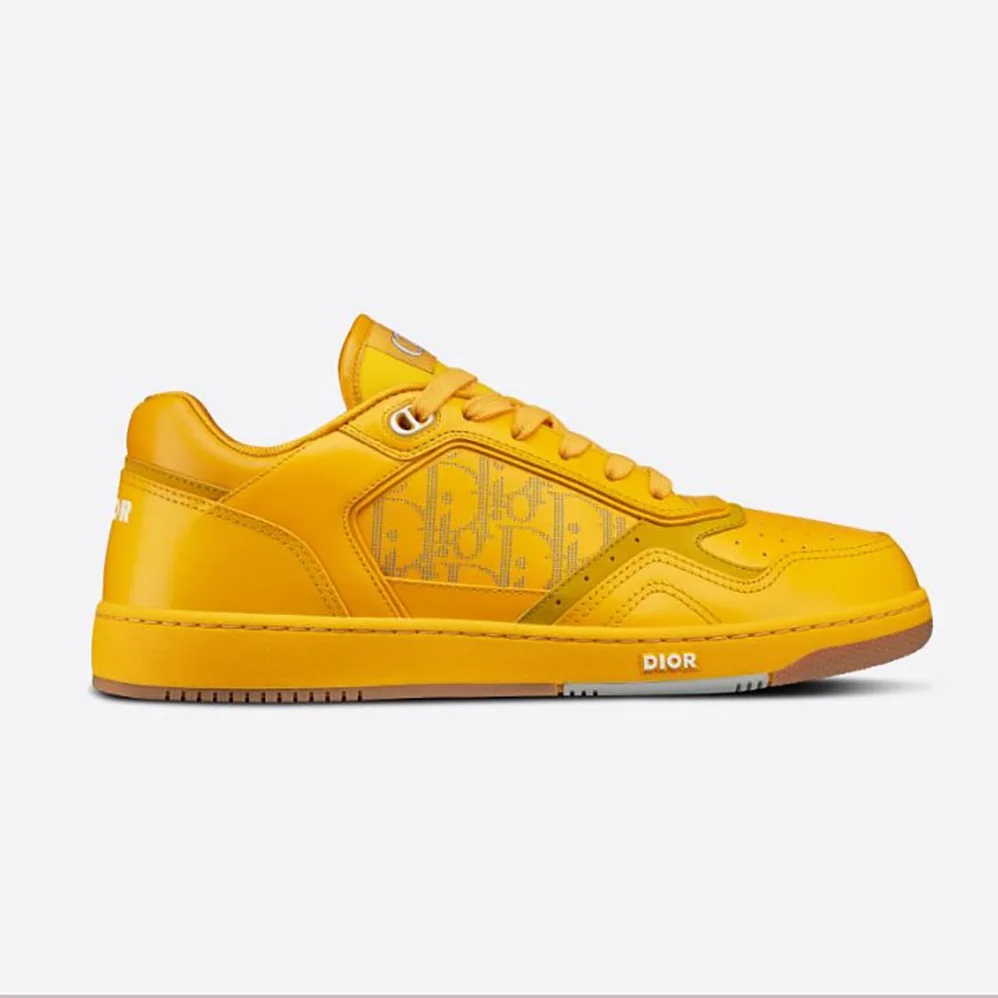 Dior World Tour B27 Low-Top Sneaker for Men in Yellow Dior World Tour B27 Low-Top Sneaker for Men in Yellow
