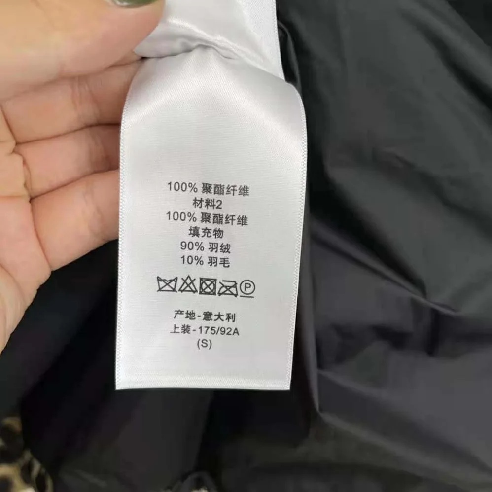 Dior Dioralps Hooded Down Jacket Beige Multicolor Mizza Quilted Technical Fabric for Women