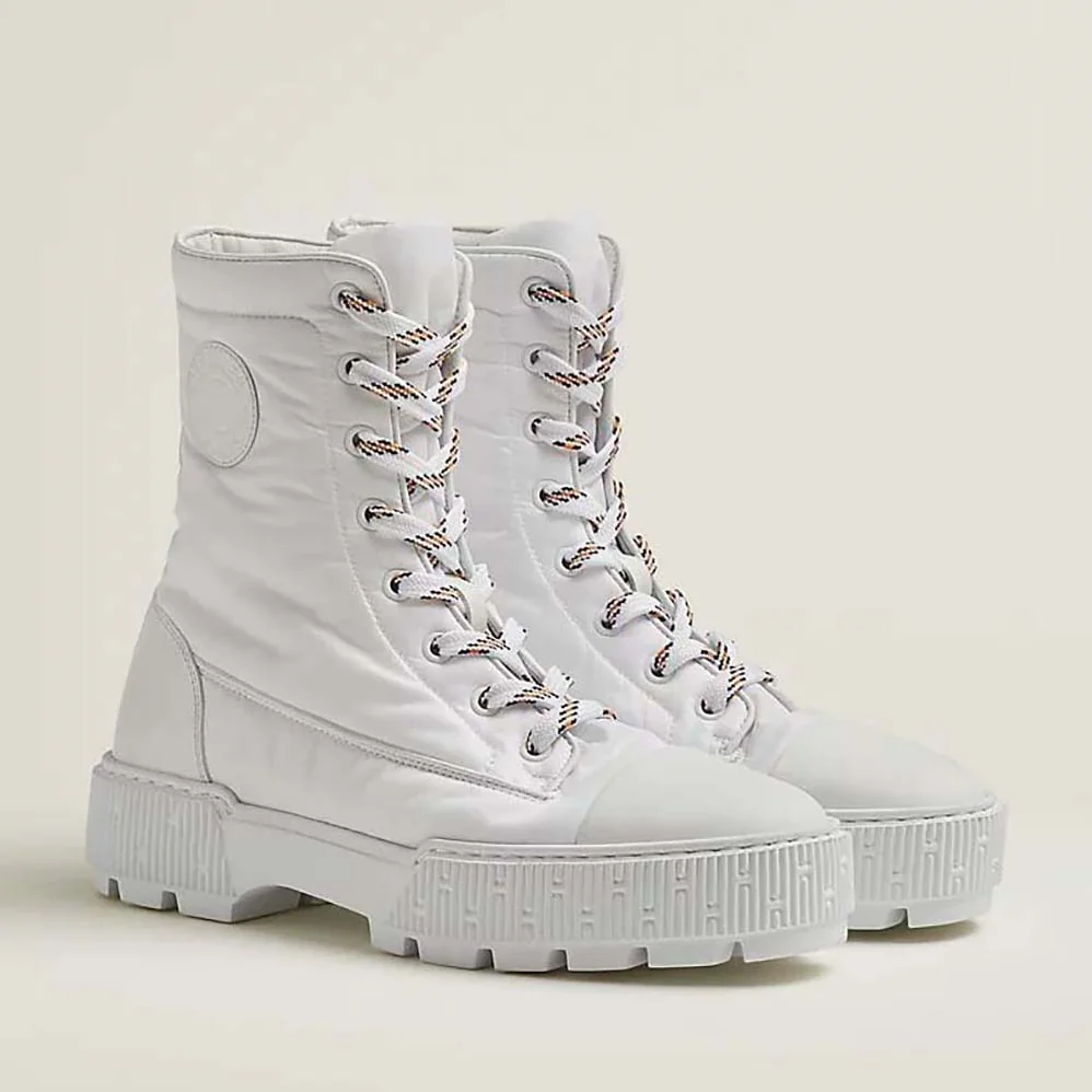 Hermes Fresh Ankle Boot for Women in White Hermes Fresh Ankle Boot for Women in White