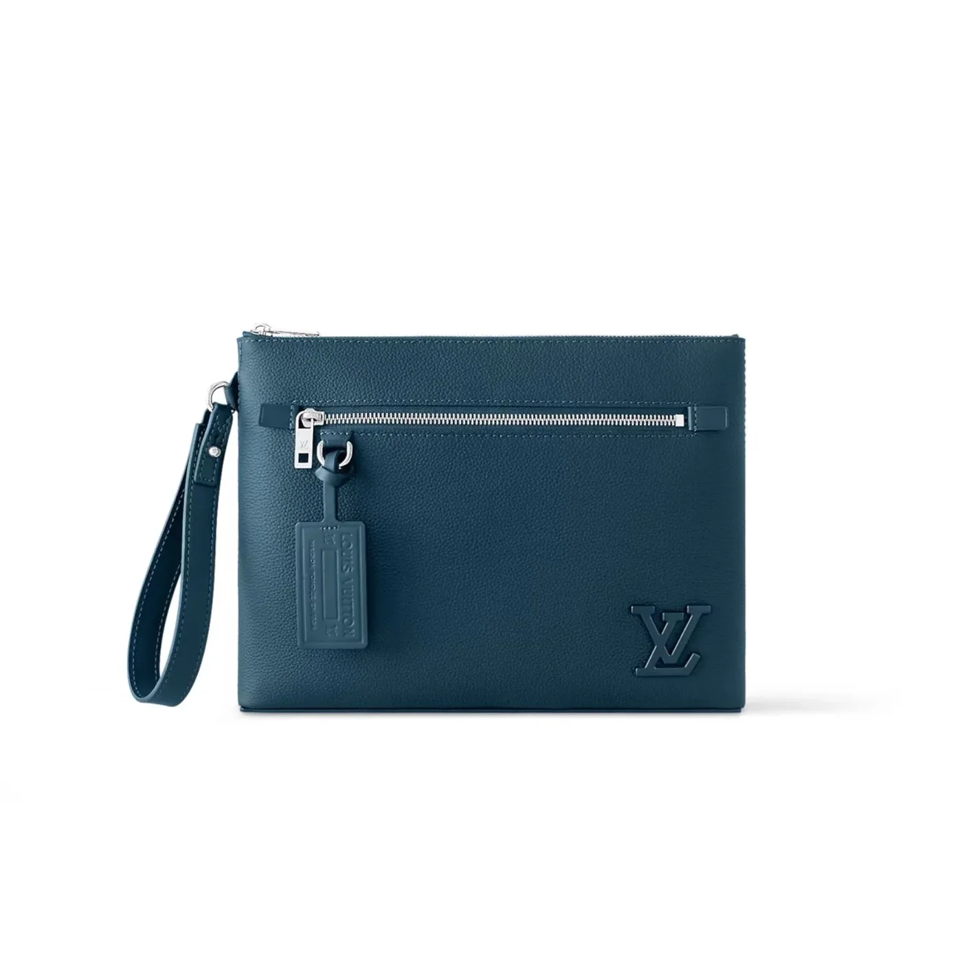 Louis Vuitton Takeoff Pouch Wallet Blue /