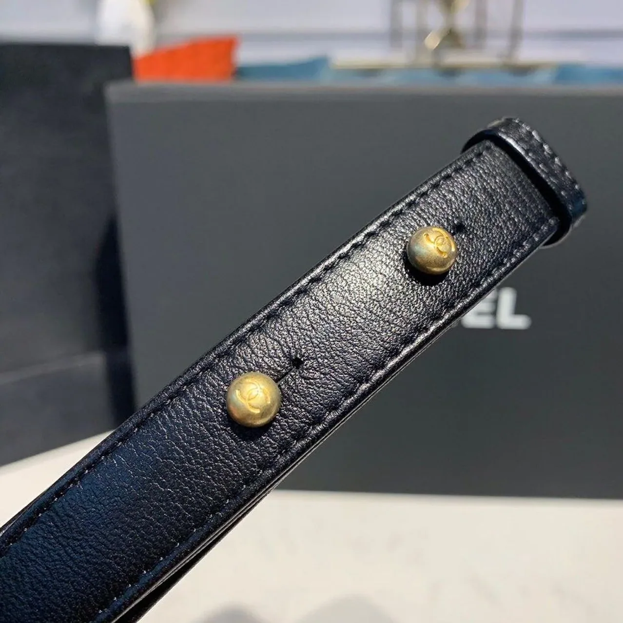 Chanel Boy Medium Crossbody Bag in Black Gold Hardware