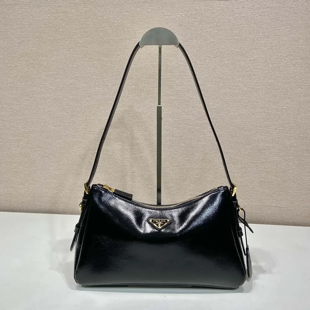 Prada Aimée Medium Naplak Leather Shoulder Bag for Women Prada Aimée Medium Naplak Leather Shoulder Bag for Women