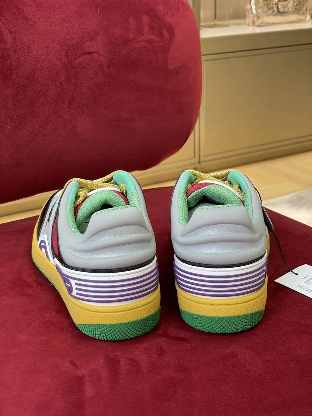 Gucci Sneaker Gucci Basket Donna Black Demetra for Women