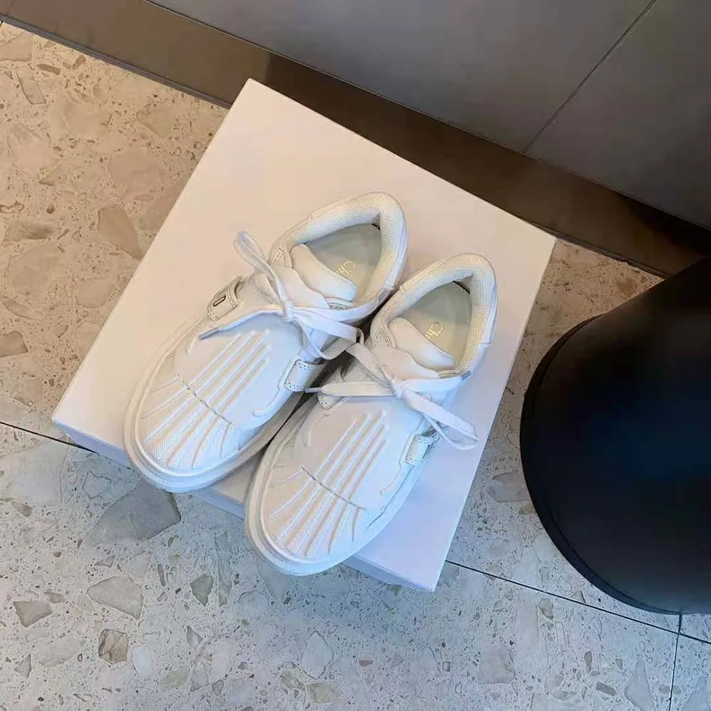 Dior Dior-Id Sneaker White Rubber and Calfskin for Women