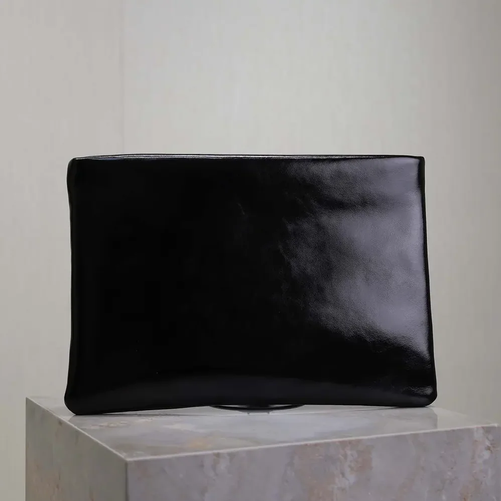 Saint Laurent YSL Calypso Large Pouch in Lambskin for Women Saint Laurent YSL Calypso Large Pouch in Lambskin for Women