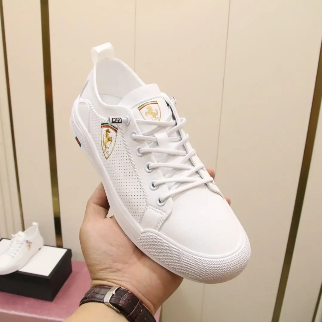 Gucci Ferrari Sneaker Loafer White for Men Gucci Ferrari Sneaker Loafer White for Men