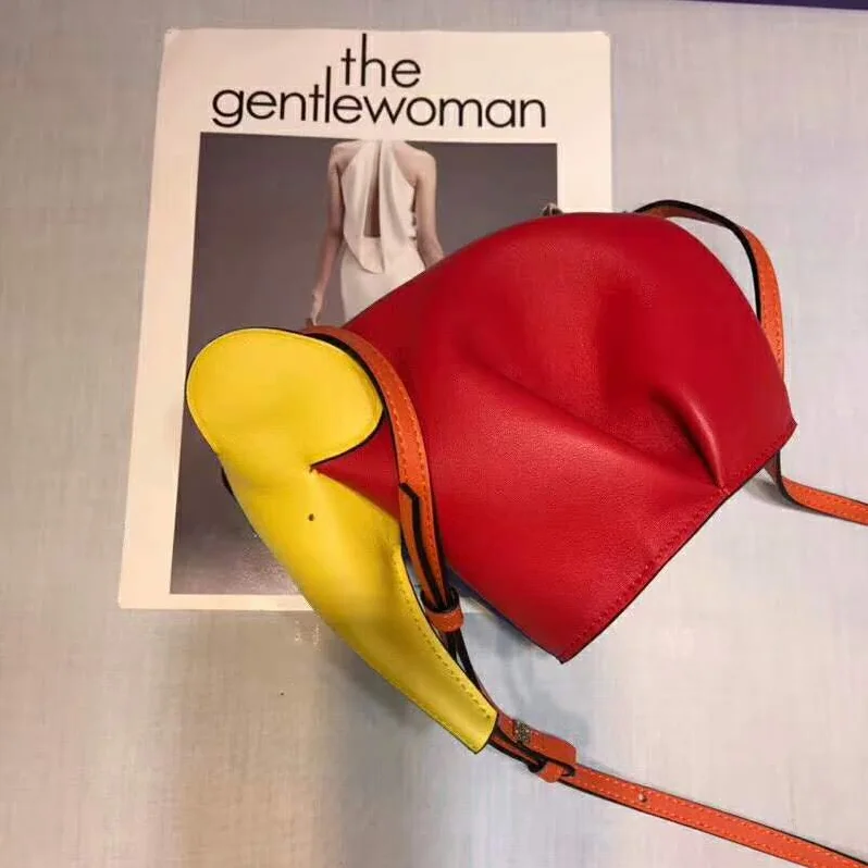 Loewe Elephant Rainbow Mini Bag Multicolor Orange for Women Loewe Elephant Rainbow Mini Bag Multicolor Orange for Women