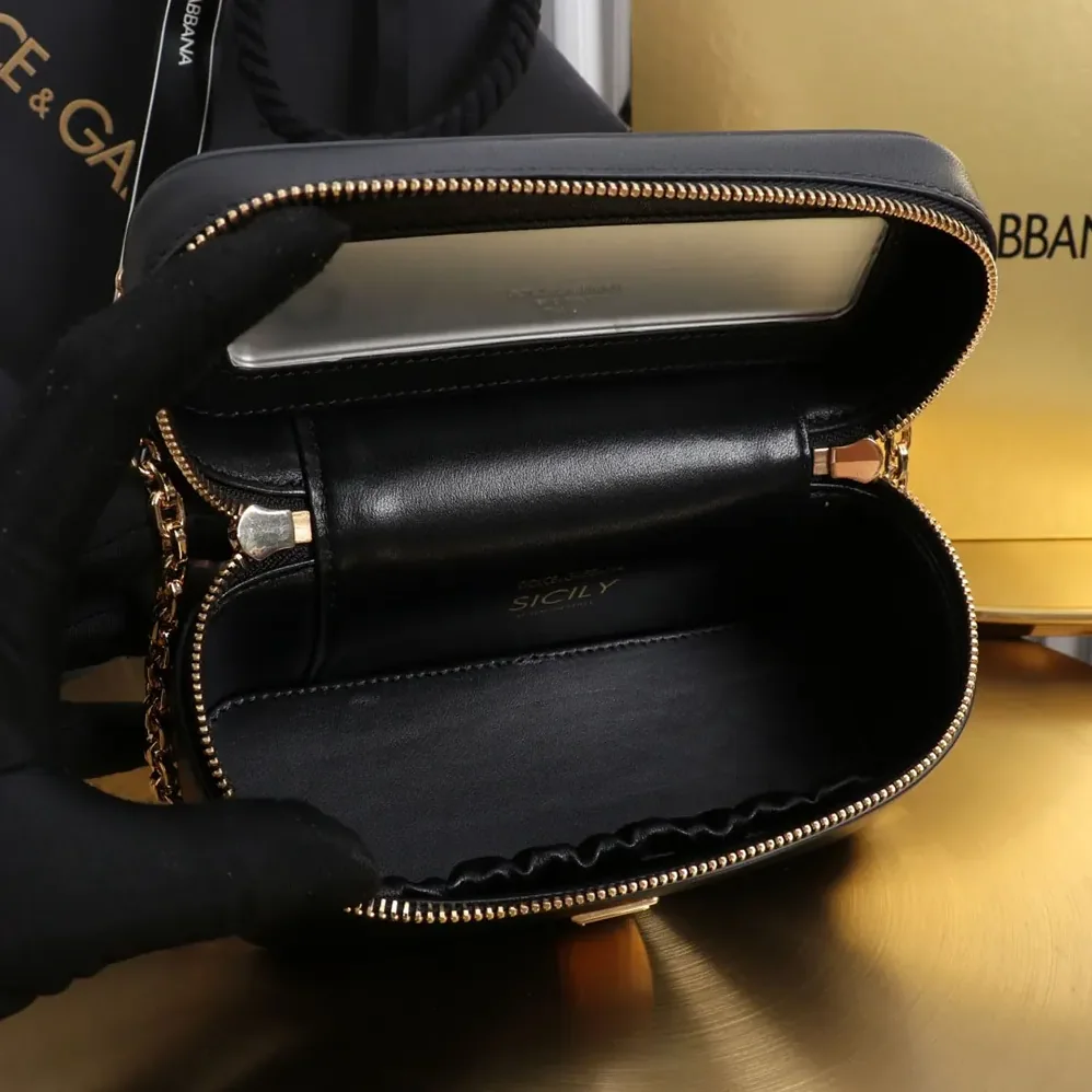 Dolce Gabbana D&G Sicily Crossbody Bag for Women in Black