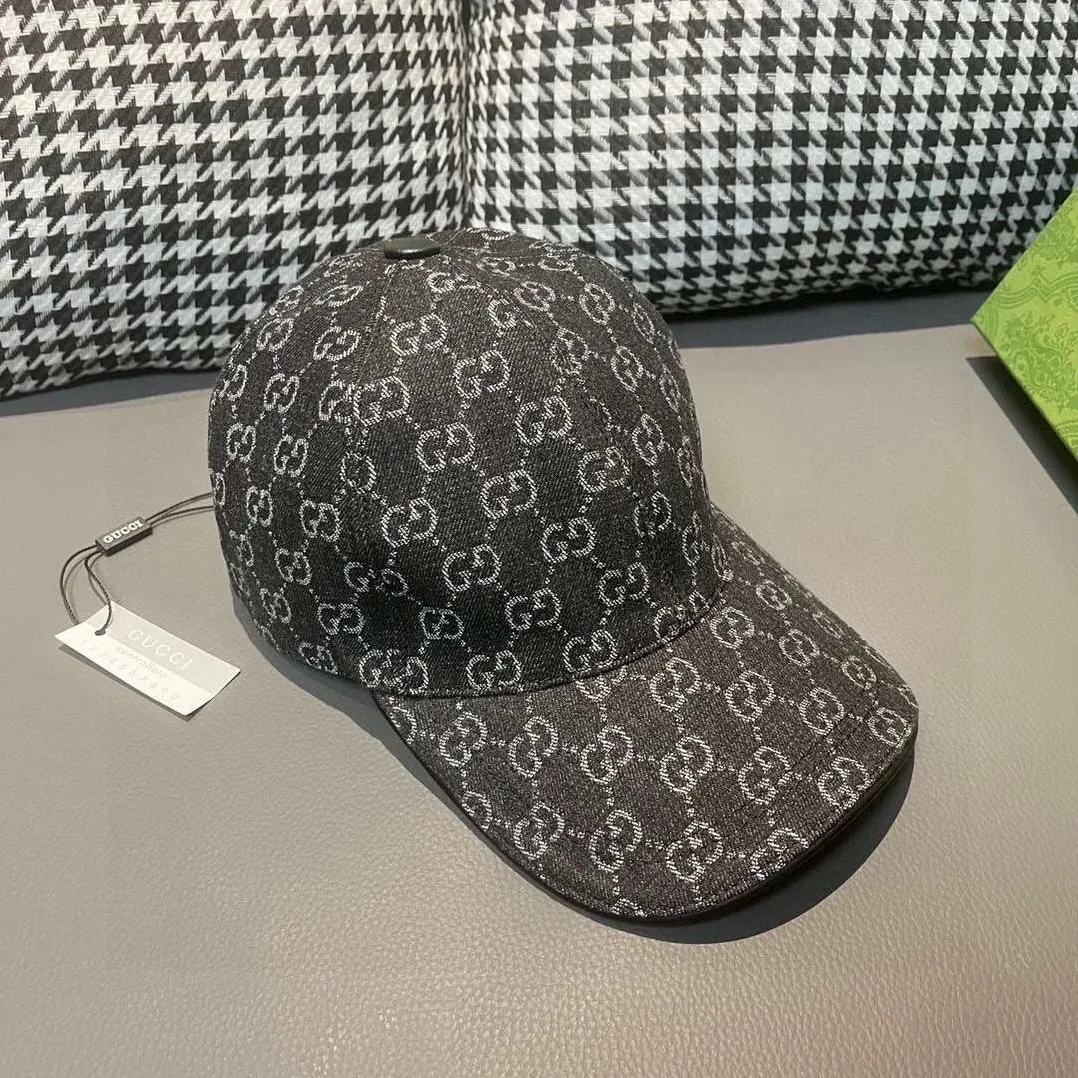 Gucci Baseball Hat Dark Grey