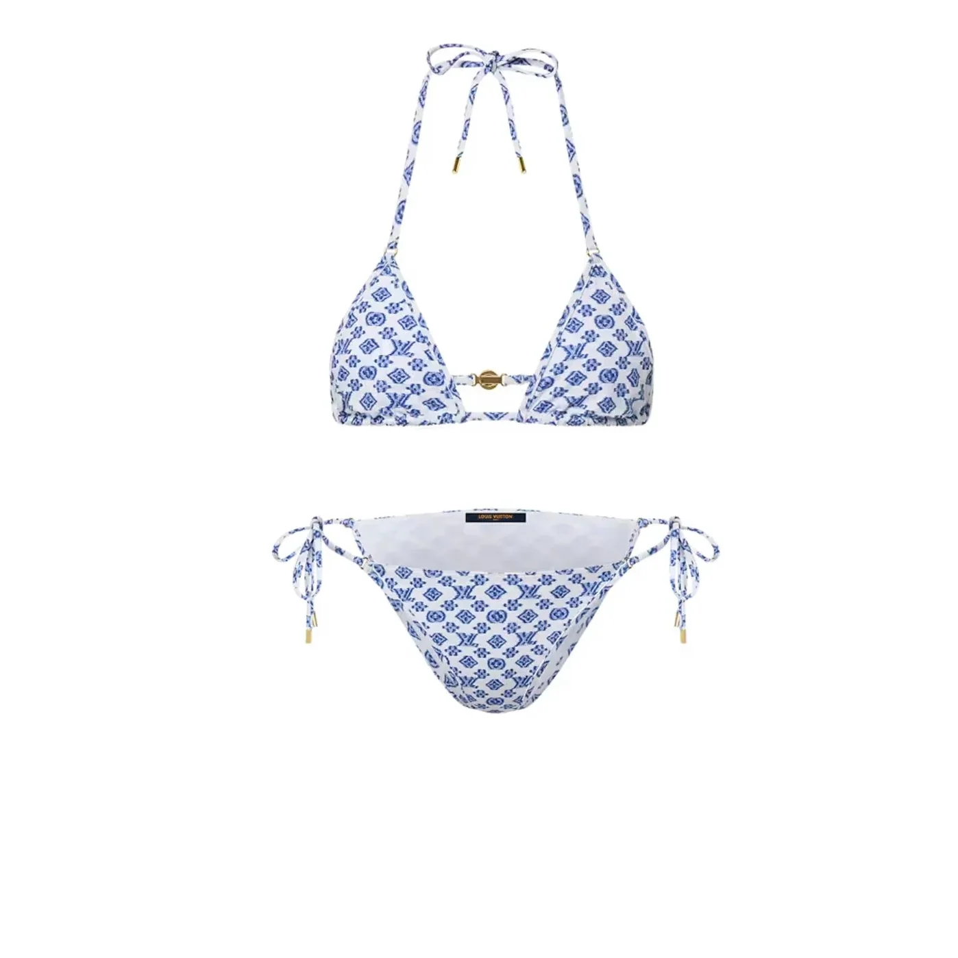 Louis Vuitton Blurry Monogram Bikini France Blue 1AFUWZ