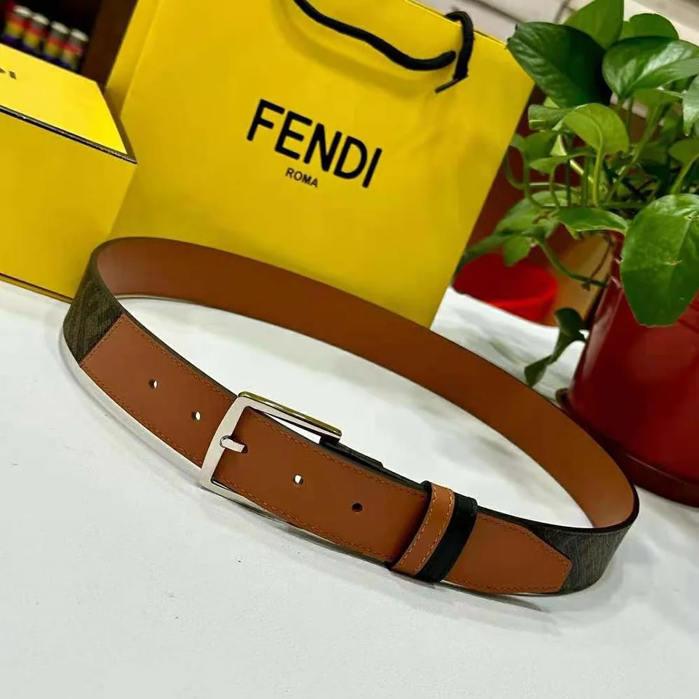 Fendi Fendi Diagonal Belt Beige Leather-7C0497A9XSF1EGA for Men Fendi Fendi Diagonal Belt Beige Leather-7C0497A9XSF1EGA for Men