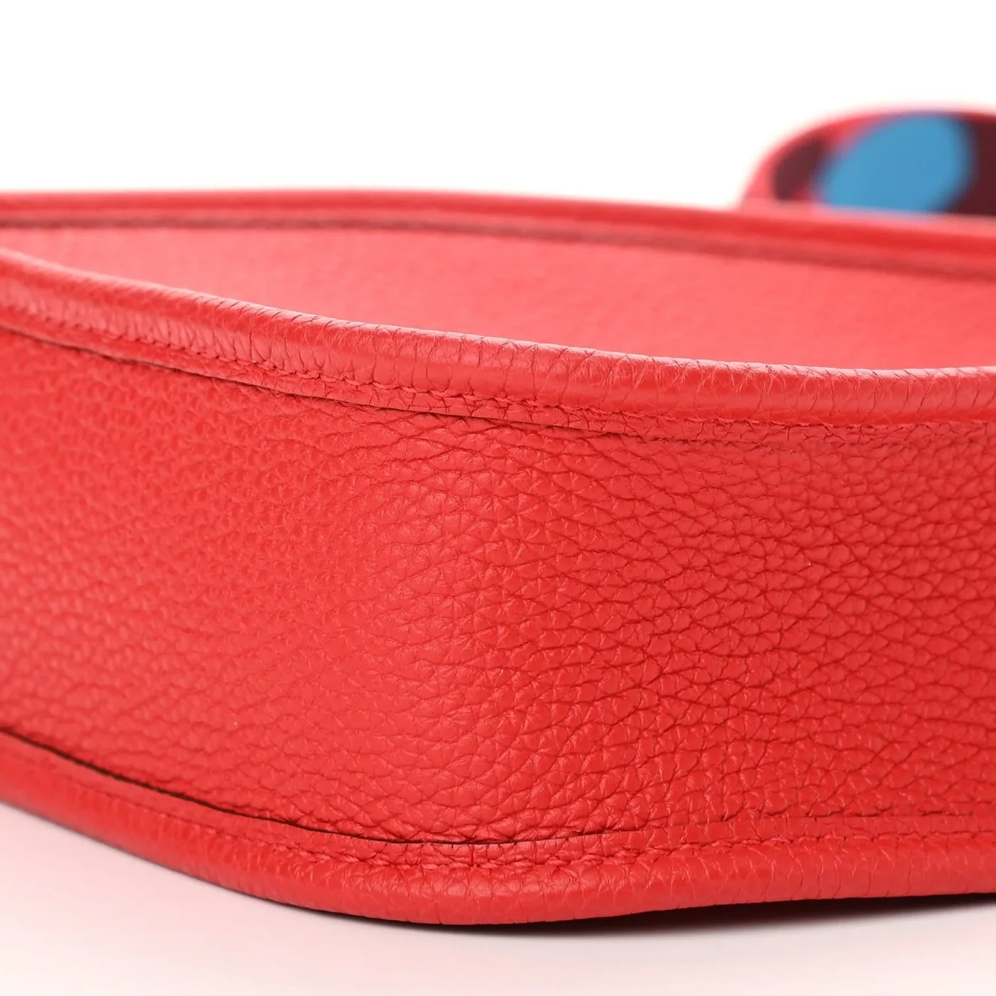 Hermes Evelyne 16 Amazone Shoulder Bag in Rouge Palladium Hardware