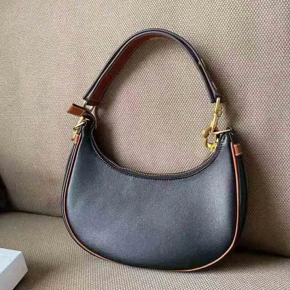 Celine Medium Strap Ava Bag in Smooth Calfskin for Women in Black