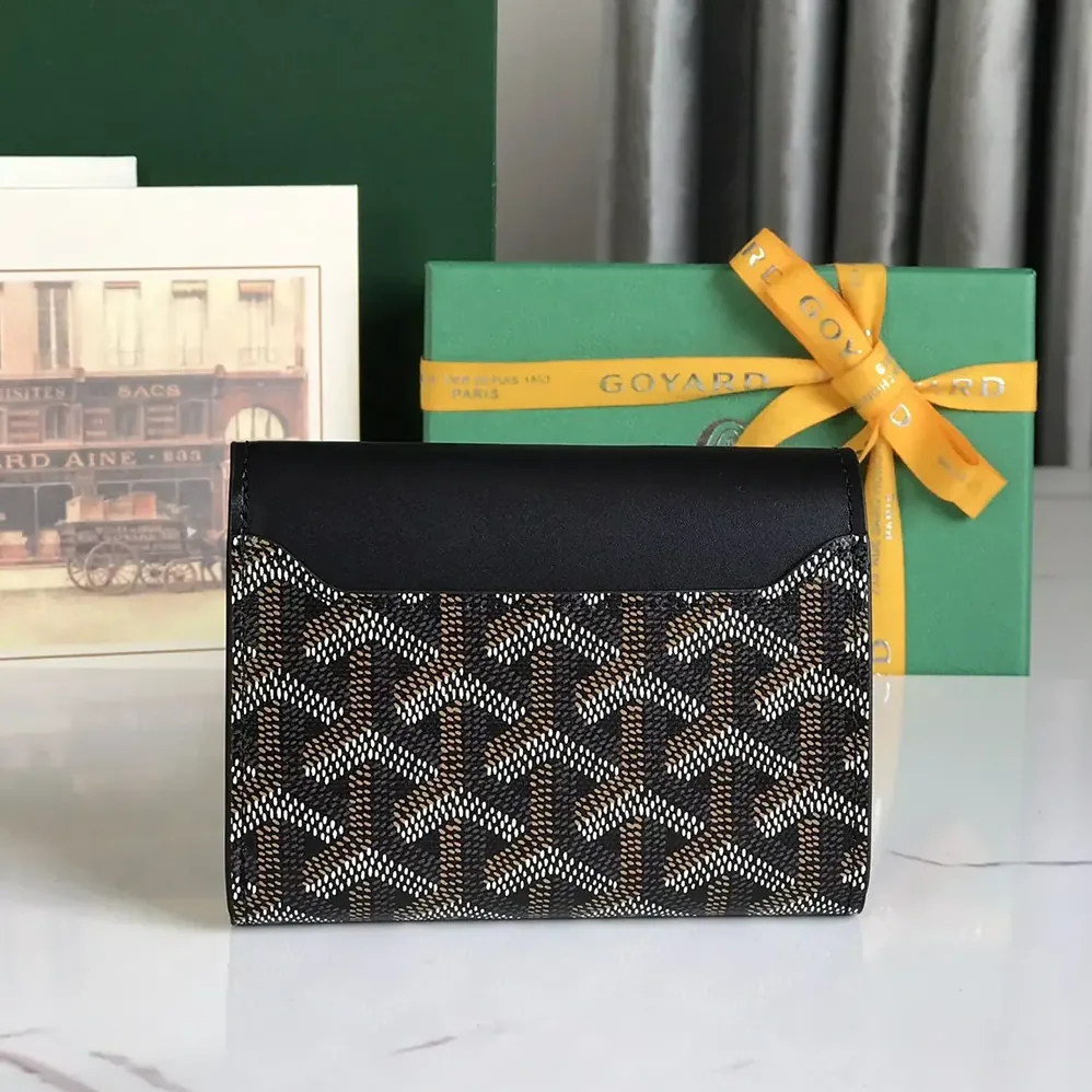 Goyard Saint Gabrie Wallet for Unisex in Black