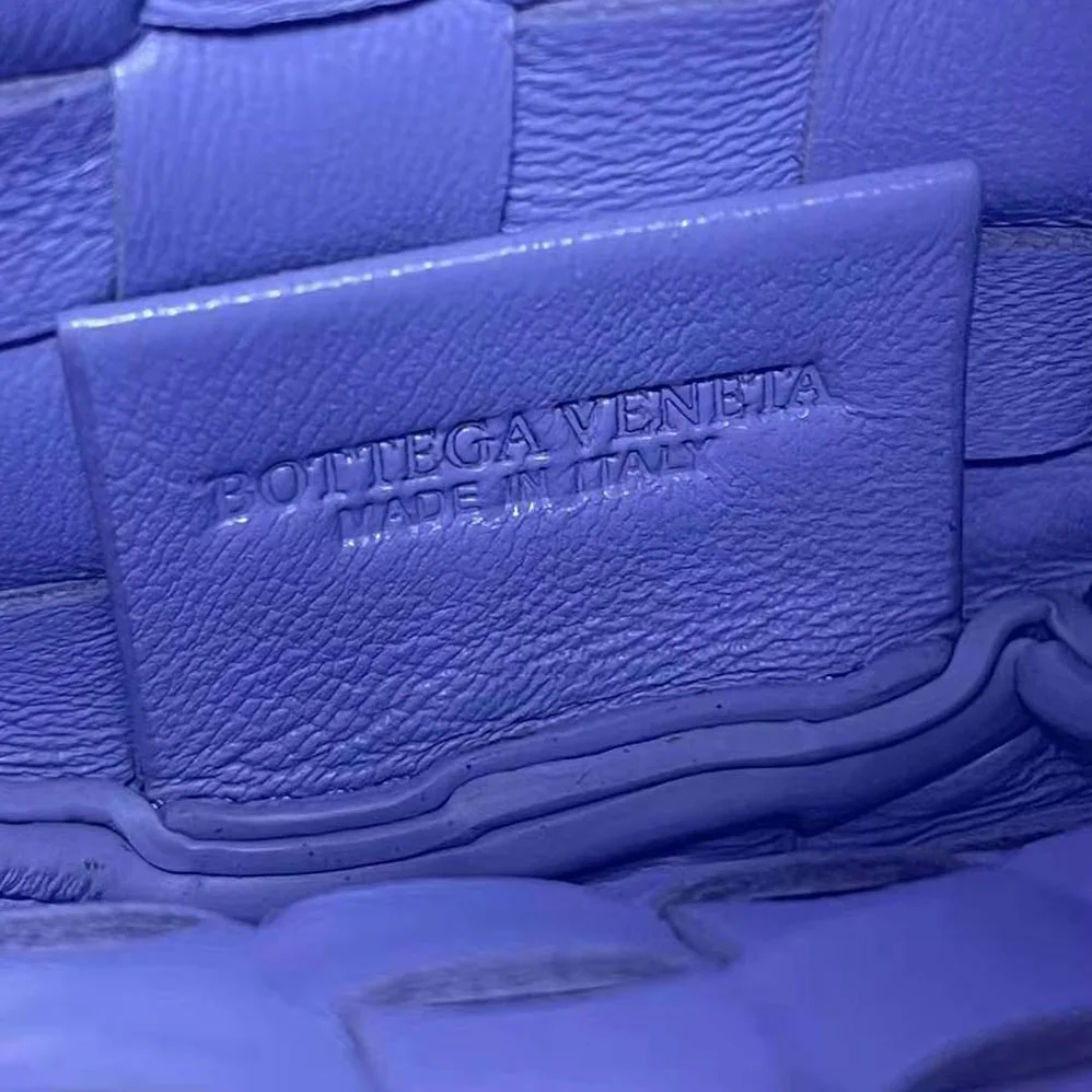 Bottega Veneta Mini Sardine in Supple Lambskin Leather for Women in Purple