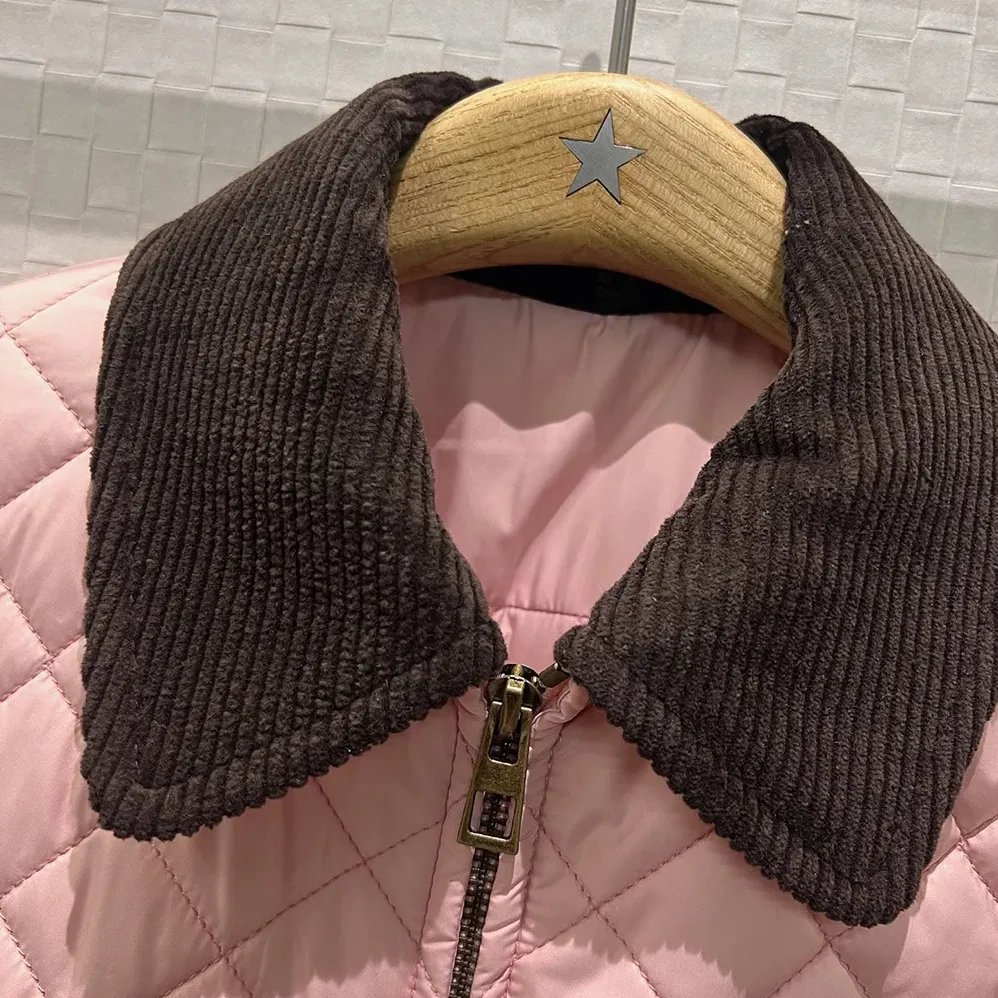 Loewe Short Jacket in Technical Fabric for Women in Light Pink Loewe Short Jacket in Technical Fabric for Women in Light Pink