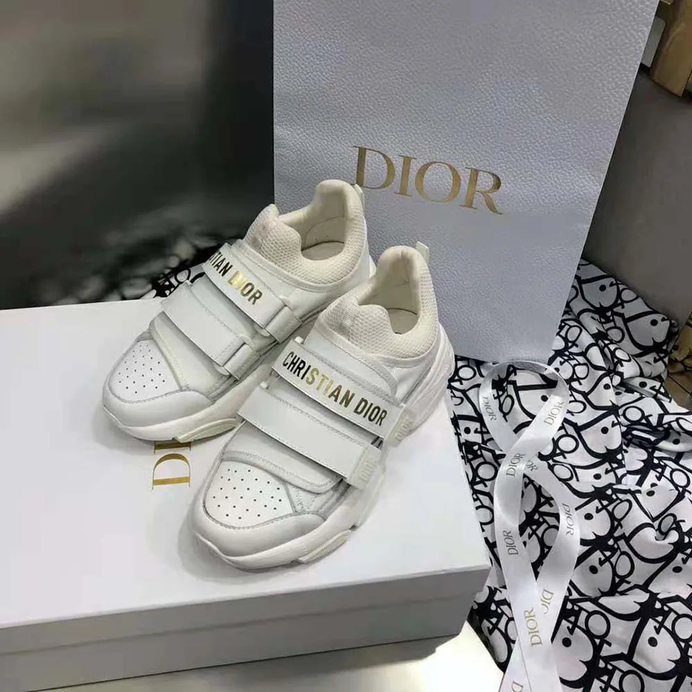 Dior D for Women in wander Sneaker White Calfskin