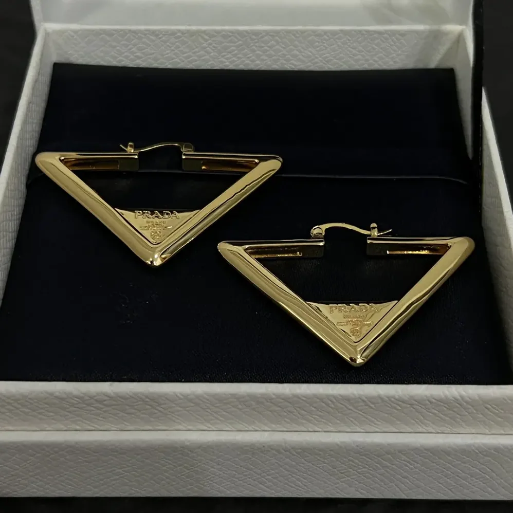 Prada Metal Earrings for Women Prada Metal Earrings for Women