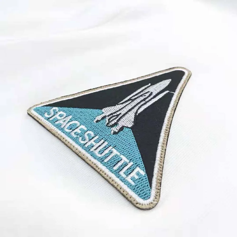Balenciaga Space Long Sleeve T-Shirt in White and Black Vintage Jersey for Women