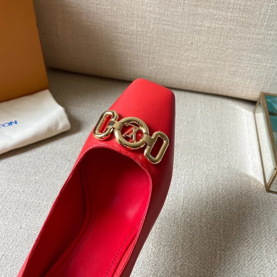Louis Vuitton Rotary Pump Red for Women