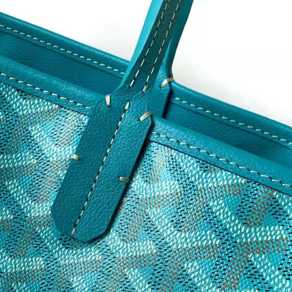 Goyard Anjou PM Seahorse Embroidery for Women in Blue Goyard Anjou PM Seahorse Embroidery for Women in Blue