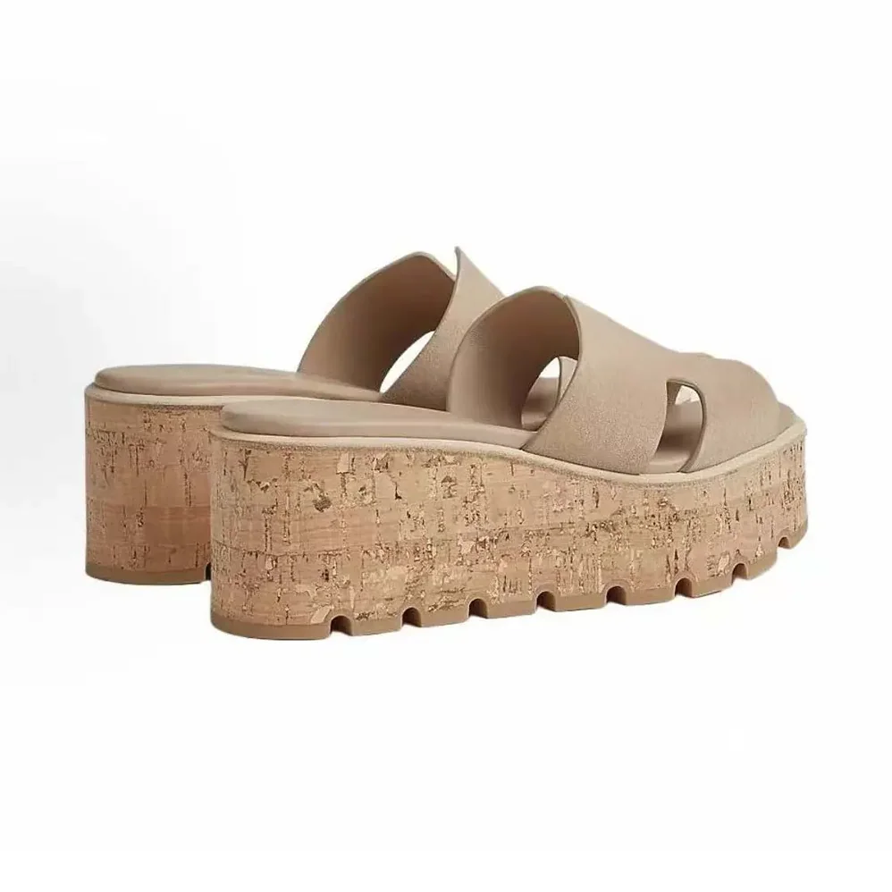 Hermes Eze 30 Sandal for Women in Natural Hermes Eze 30 Sandal for Women in Natural