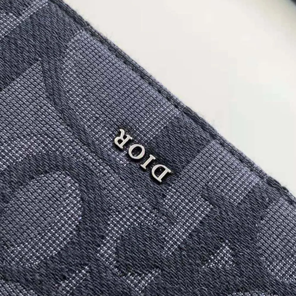 Dior A5 Pouch Black Maxi Dior Oblique Jacquard for Men Dior A5 Pouch Black Maxi Dior Oblique Jacquard for Men