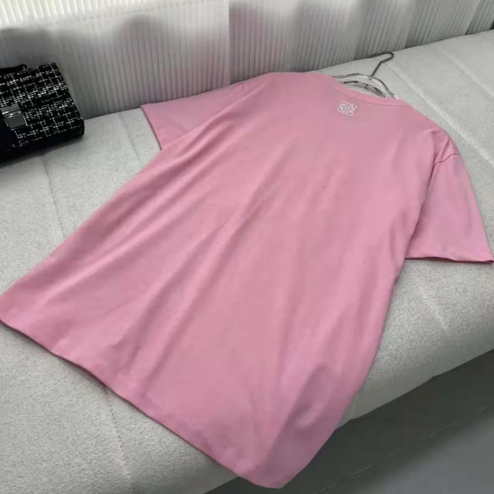 Loewe Bunny T-shirt in Cotton for Women in Pink